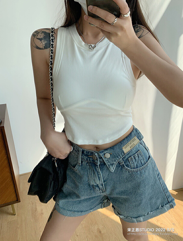 New in early summer! [wgwe] design sense niche versatile vest / sling 1291# PCZ