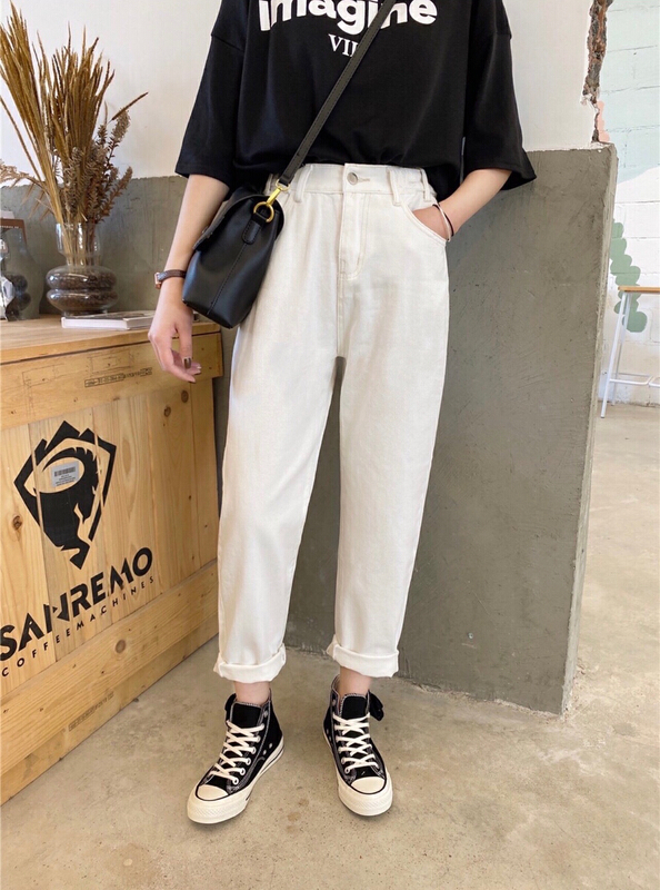 [JFT] elastic waist casual Harlan jeans j5505# CLS