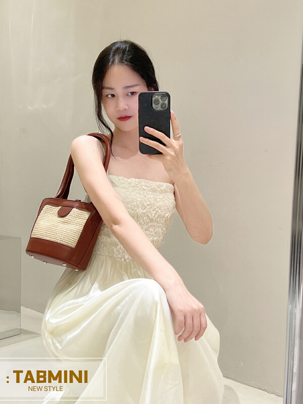 New year in early spring! [tabmini] slim and versatile solid suspender dress ys1-c19180# WPL