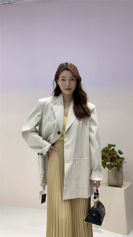 Cxdhh / new in early spring! [Coline] Korean minimalist and versatile suit ys1-xc1-c20014# HLL