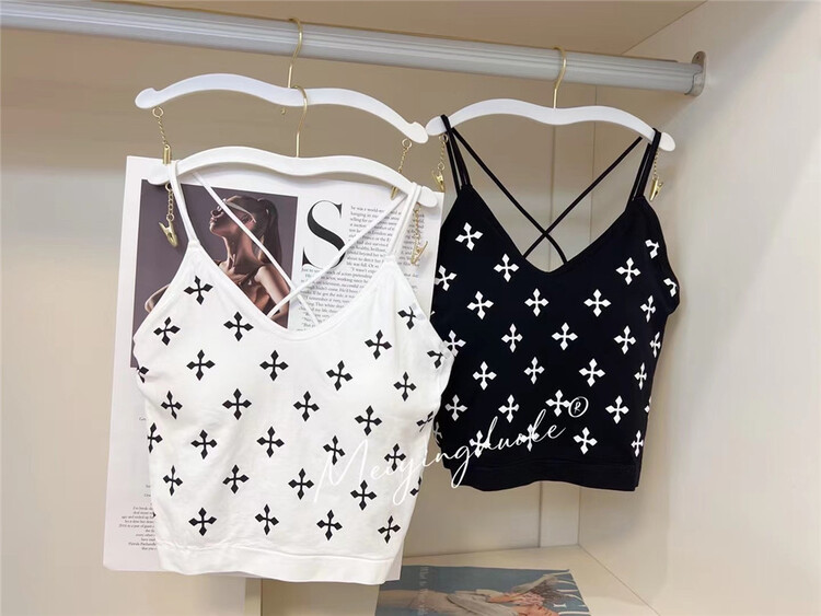 [coco socks] Korean cross slim vest / sling 6672# WPL