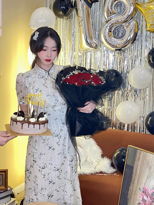 New in early summer! [Yingying new clothes] Vintage cheongsam dress 7300# Cl