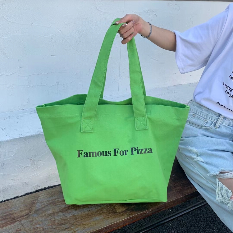 [9:00pm] Korean alphabet printed shoulder bag 9016# LSL