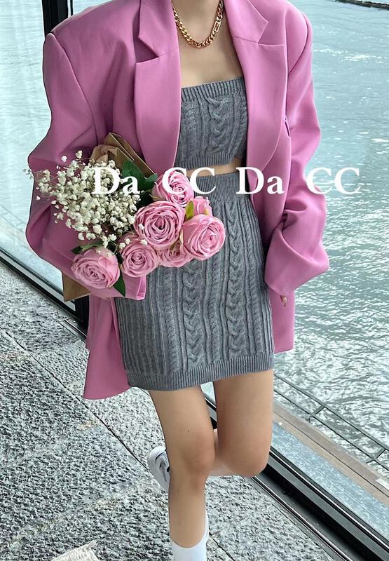 New year in early spring! [Da CC] loose texture shoulder pad suit 9308# zxl