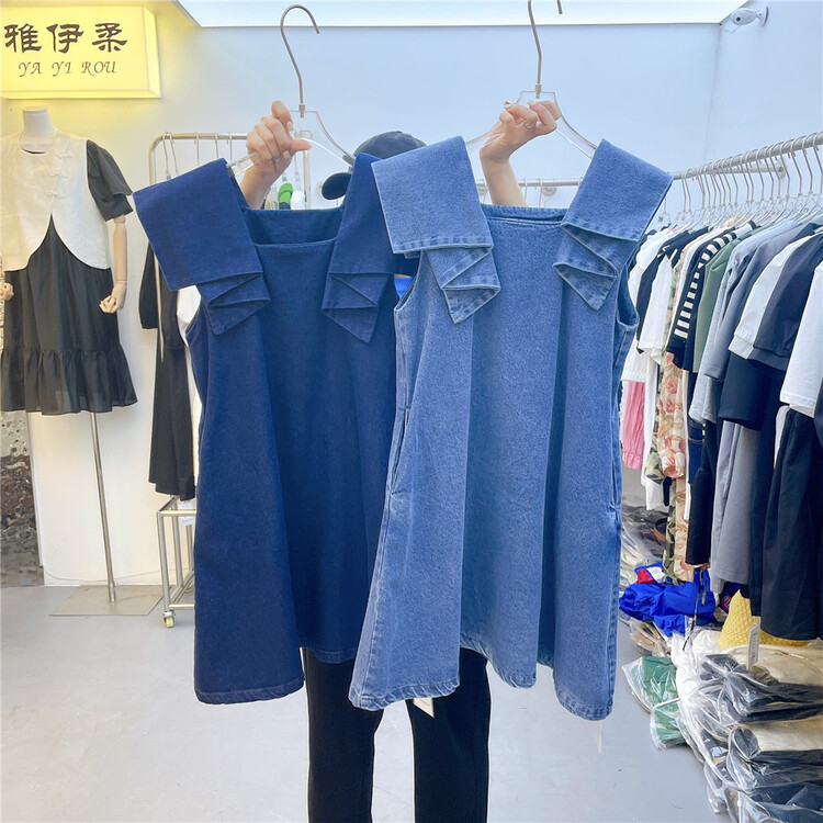 [yayirou] fashionable and versatile dress 8099-1# zyh