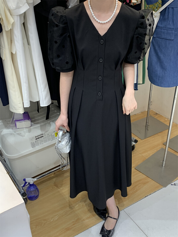 New in early summer! [about for u] Korean fashion sweet temperament dress 66168# lwy