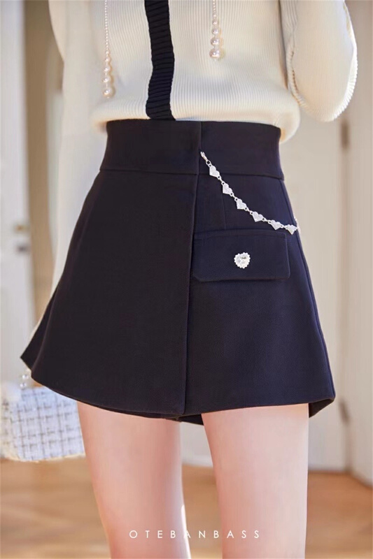 New year in early spring! [Linna] net design versatile casual pants (with detachable chain) 7009# zxx