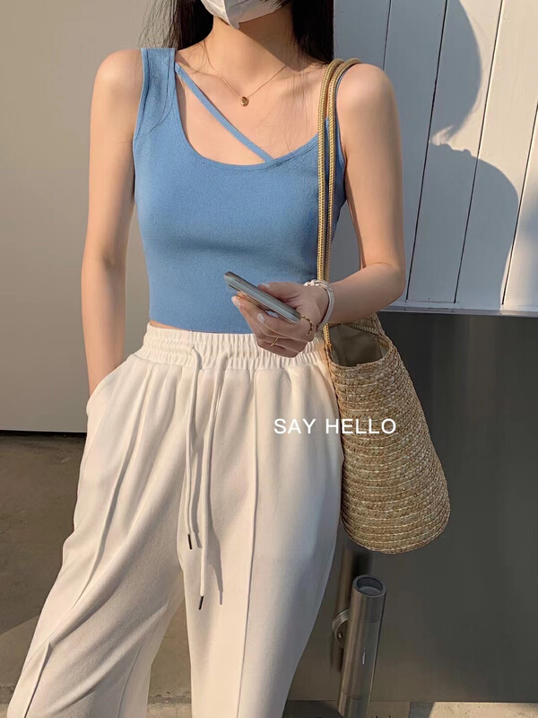 New year in early spring! [sayhello] net comfortable Korean vest / sling 20931# ll