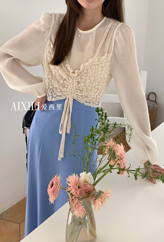 早春上新!【AIXILI愛西里】 抽繩系帶休閒小衫  6151#  OZQ