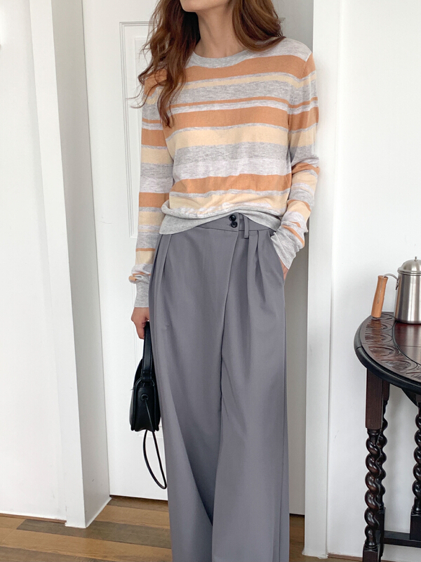 New year in early spring! [Tn] Fashion Net comfortable casual pants sn6125# cqw
