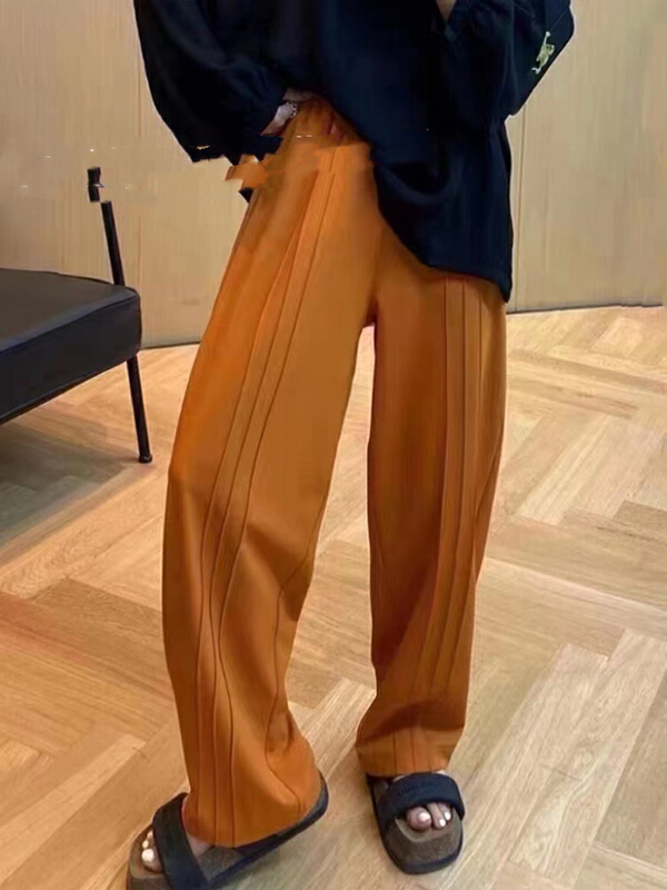 [GL] Elastic Waist Wide Leg floor dragging casual pants 9201# XYY