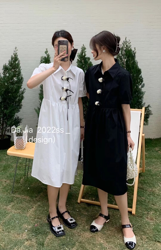 New in early summer! [Dajia] Korean design lady dress 22261# CLS