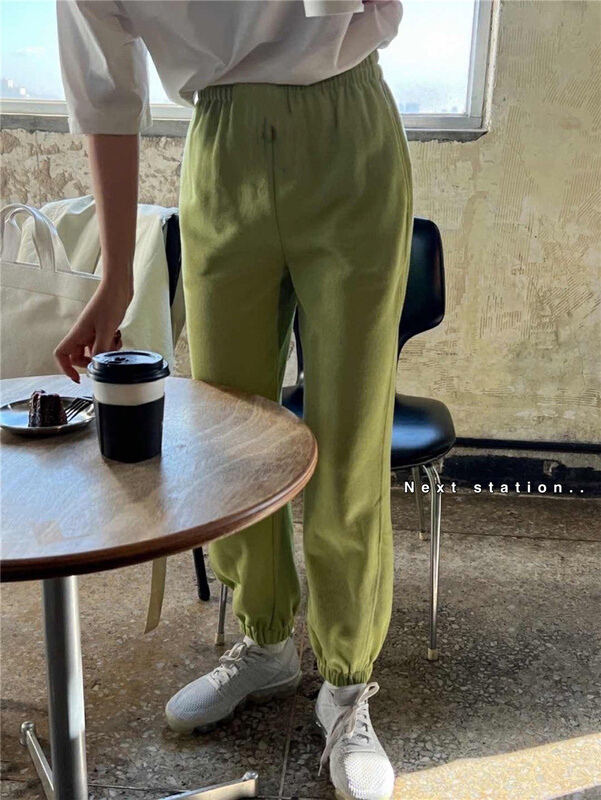 [next station] Korean loose and versatile casual pants 22023# ZSY
