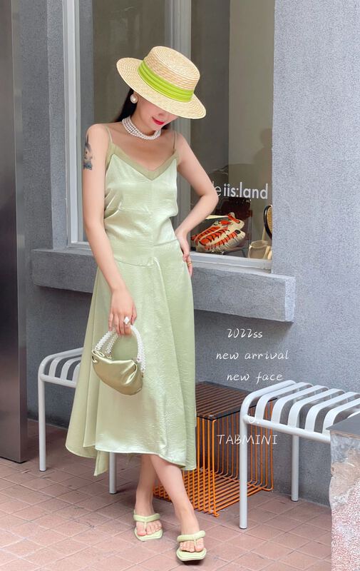 New in early summer! [tabmini] fashion sexy versatile dress x19435-f# WPL
