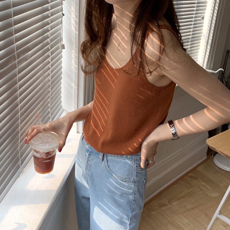 New year in early spring! [T.G] Korean versatile Pullover vest 12197a# cqw