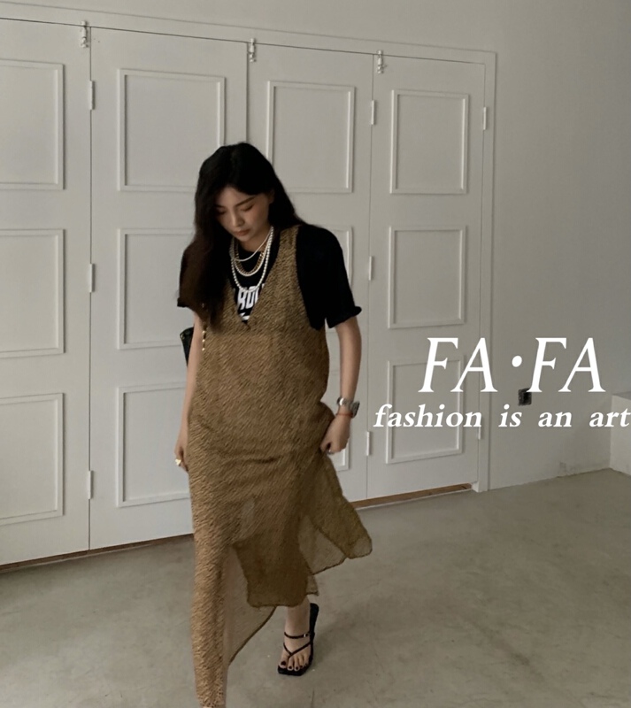 New in early summer! [Fafa] Korean versatile slim suspender skirt (excluding matching) 16919# zxl