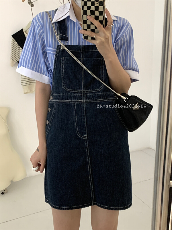 [Zr] fashionable and versatile comfortable strap skirt 9667# XYY