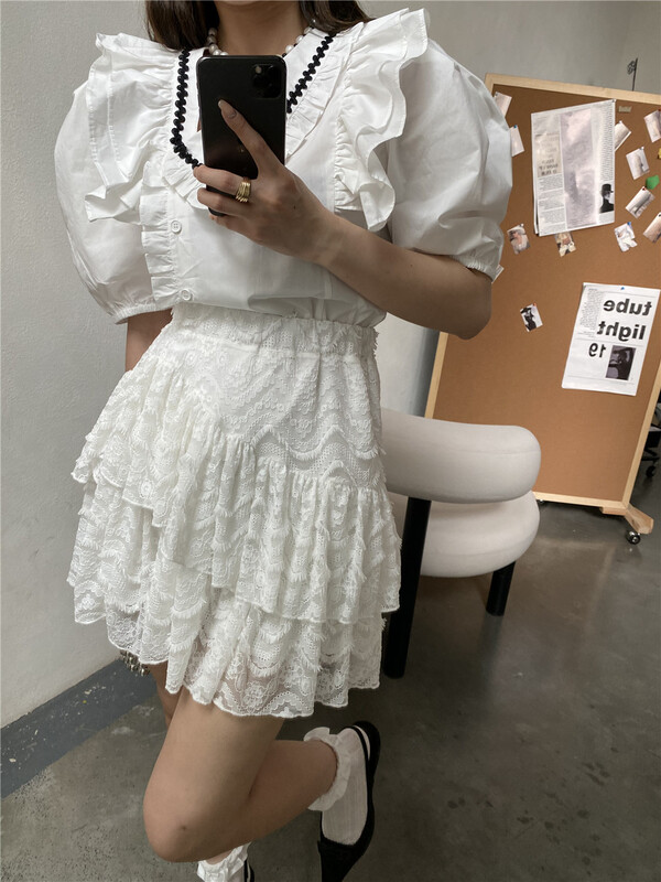 [modern 197] lady pleated skirt 0003# zyh