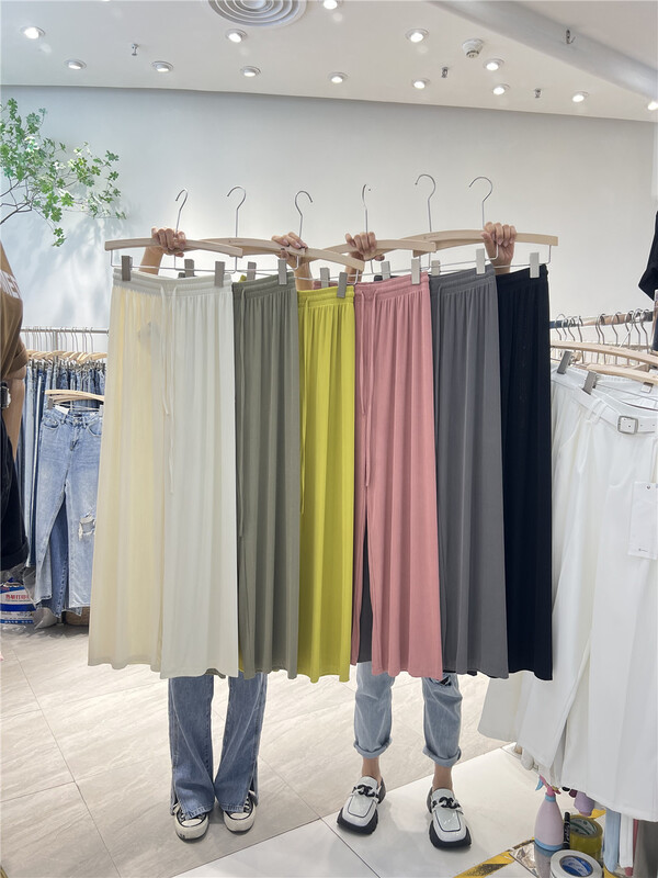 [iris iriisy] elastic waist fashion slim casual pants 5310# LSL