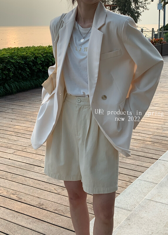 Original price 142.00! New year in early spring! [U grain] temperament versatile two button suit 3890# HBx