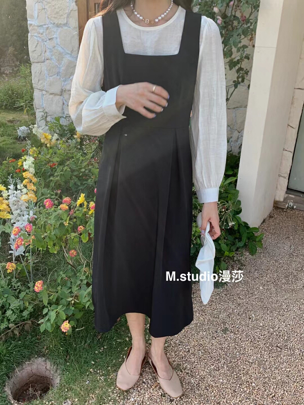 New year in early spring! [MSTUDIO MANSA] fashion Korean dress + comfortable lady blouse set 511# ll