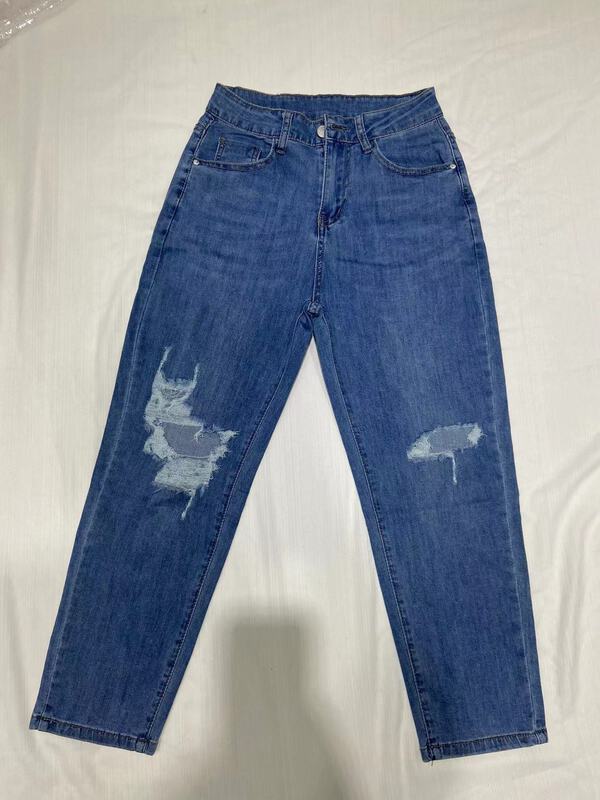 [AI x2 cowboy] pierced daddy versatile jeans 6878# hjy
