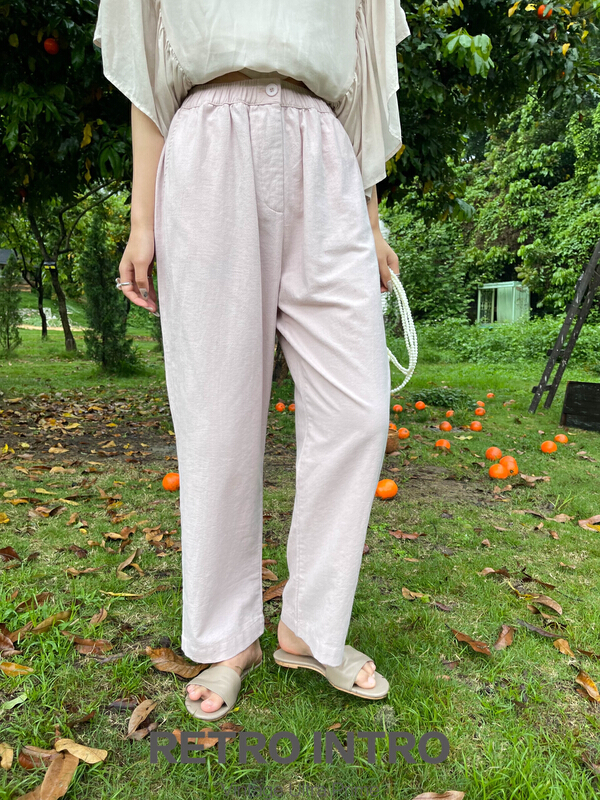[Rin] Korean versatile straight casual pants r21185# cqw