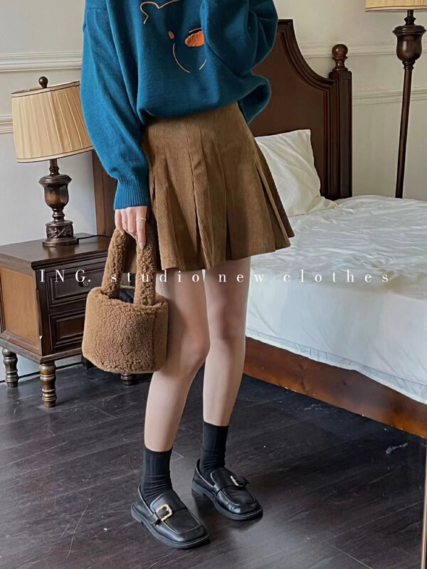 goods in stock! [ing] vintage and versatile small skirt 7371# ZSY