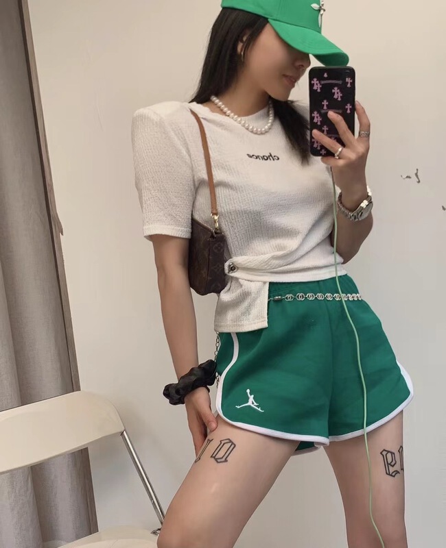 Original price 39.48! New in early summer! [ZY] Korean lettered Pullover short sleeve T-shirt ys2-797# WTT