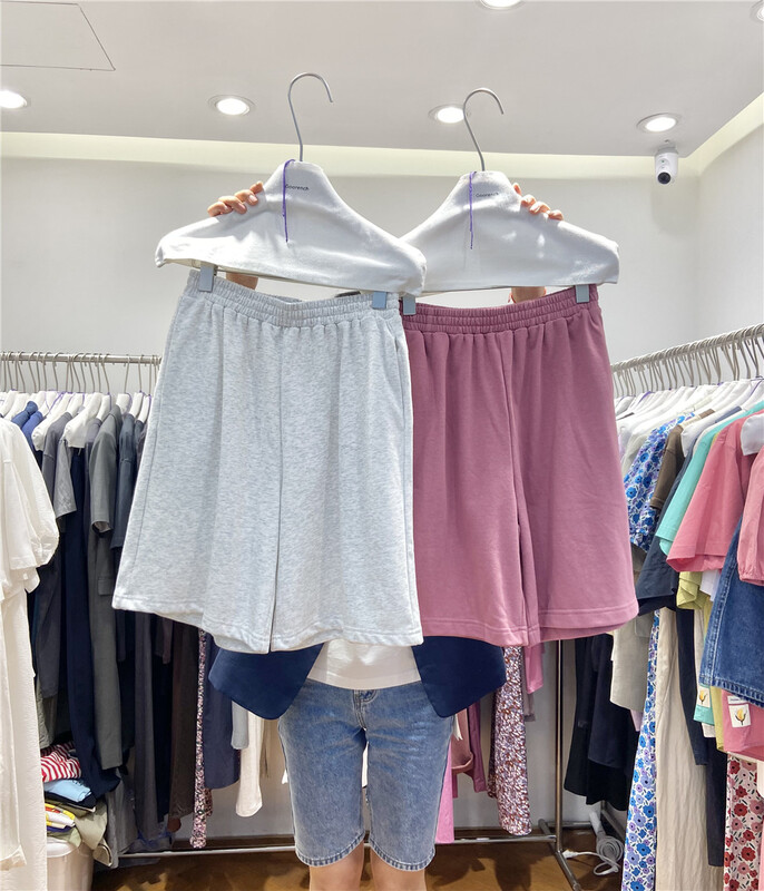 【COORENCH WOMEN】鬆緊腰時尚顯瘦休閒短褲  WK022#  CLS