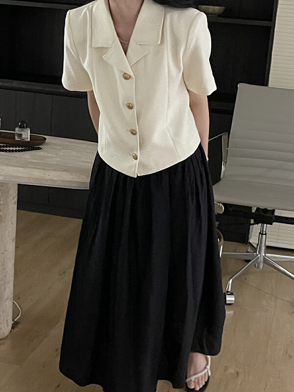 [on line] Korean simple single breasted suit 6296# lwy