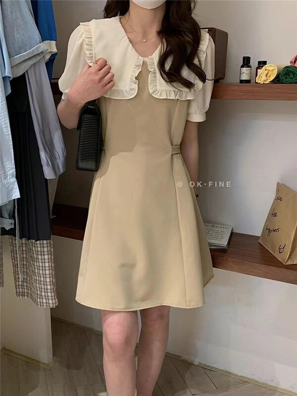 goods in stock! New in early summer! [OK fine] temperament versatile suspender dress (not including interior) 3019# HBx