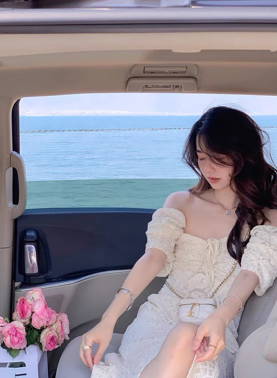 [w design] Korean women's lace dress 14321# WPL