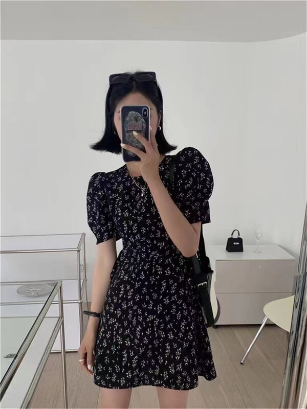 [Hebe] floral versatile dress 2969# XYJ