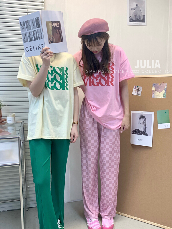 New year in early spring! [Julia] versatile high waist and split hem casual pants 3175-1# HBx