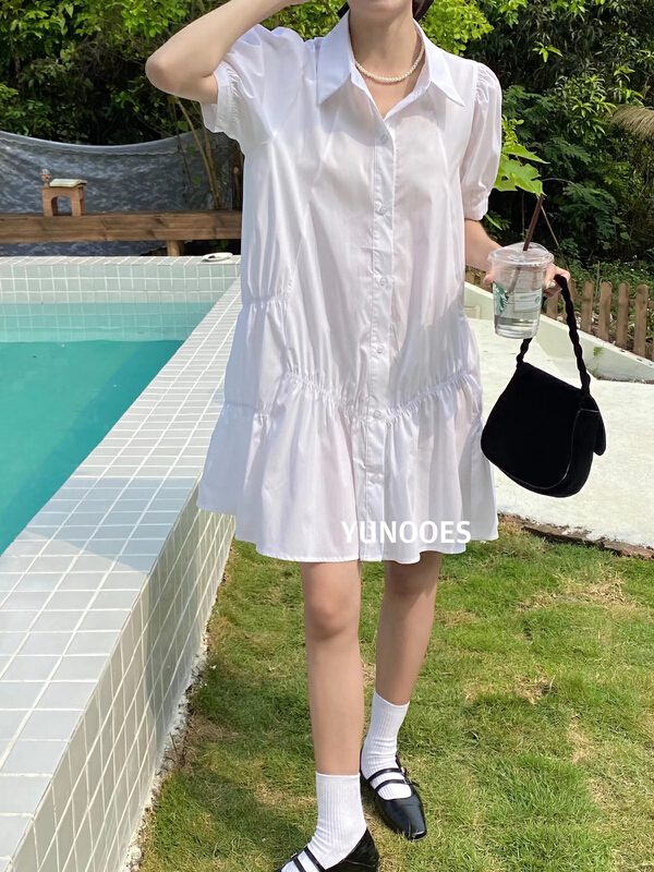 [yunooes] sweet simple lovely dress 8088# XYJ