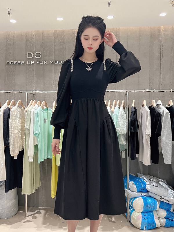 New in early summer! [DS] Korean elastic senior dress 51839# XYJ