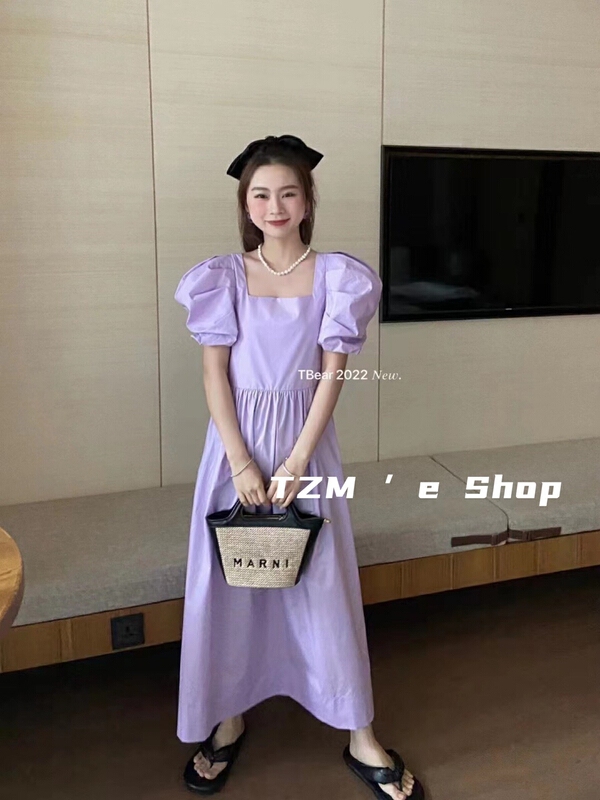 New in early summer! [TZM] Korean back hollowed out bandage dress 9885# LSW