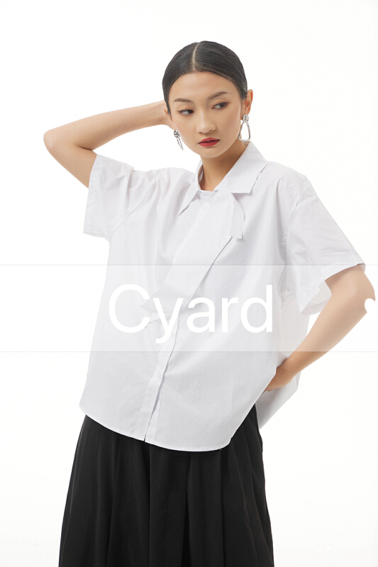 【CYARD】寬鬆百搭純色襯衫  90388#  L