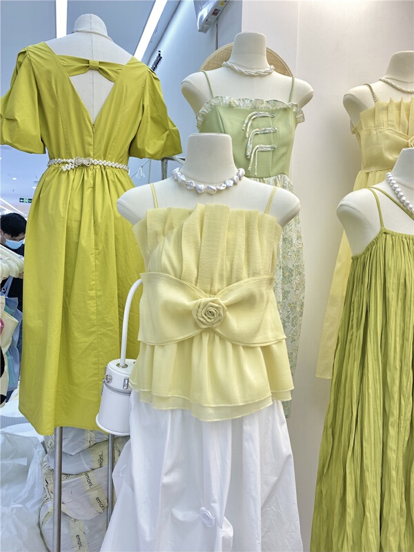goods in stock! New in early summer! [alixuan] three dimensional flower Organza vest / sling l013# zxx