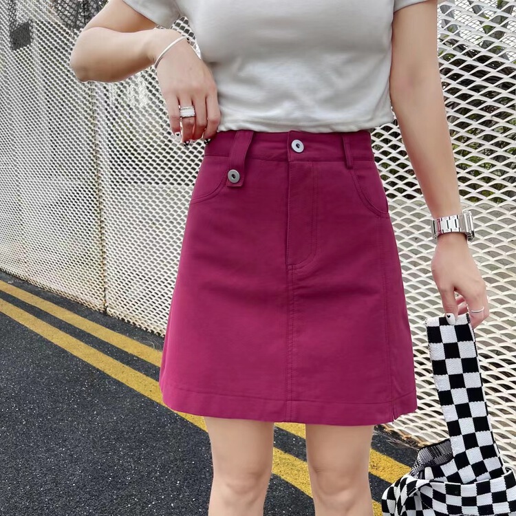 [Manulife] high waist lady temperament skirt 1883# ll