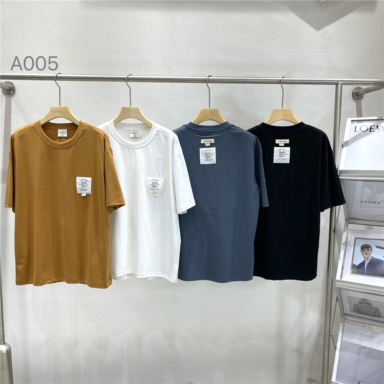 [Yeyue] Korean personalized label Casual Short Sleeve T-shirt a005# ZZL
