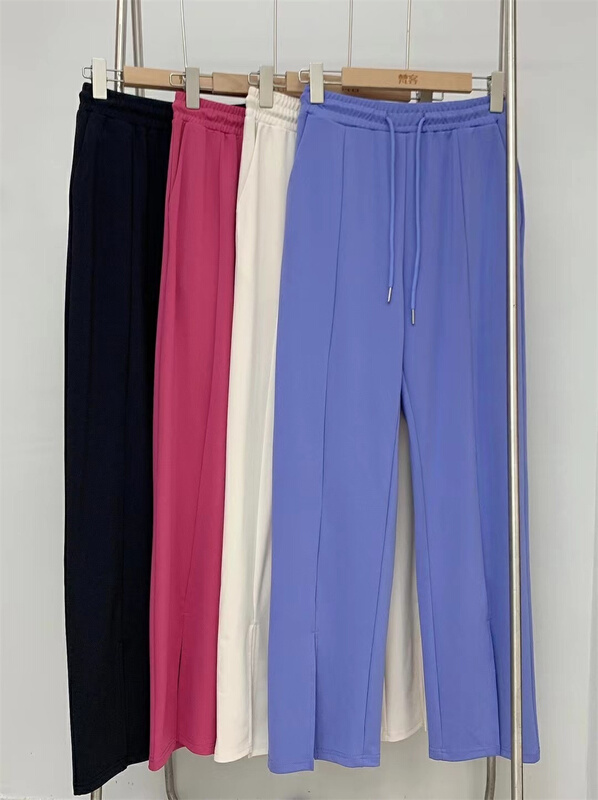 New in early summer! [Fanke Fanke] high waist hanging wide leg casual pants 62067# XJ
