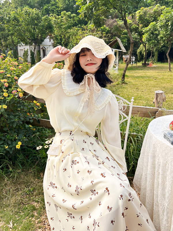New year in early spring! [rong'er family] baby collar Korean fashion shirt 51825# hjy