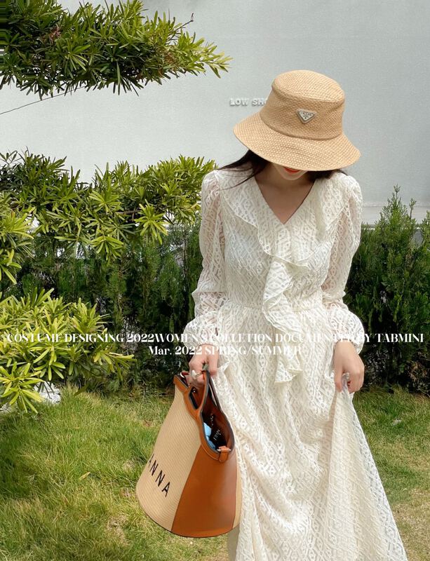 New year in early spring! [tabmini] lady style Ruffle Dress c19373# WPL