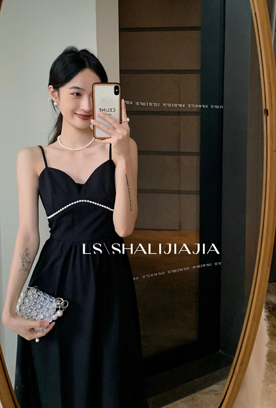 goods in stock! [LS] versatile suspender dress 2610# WPL