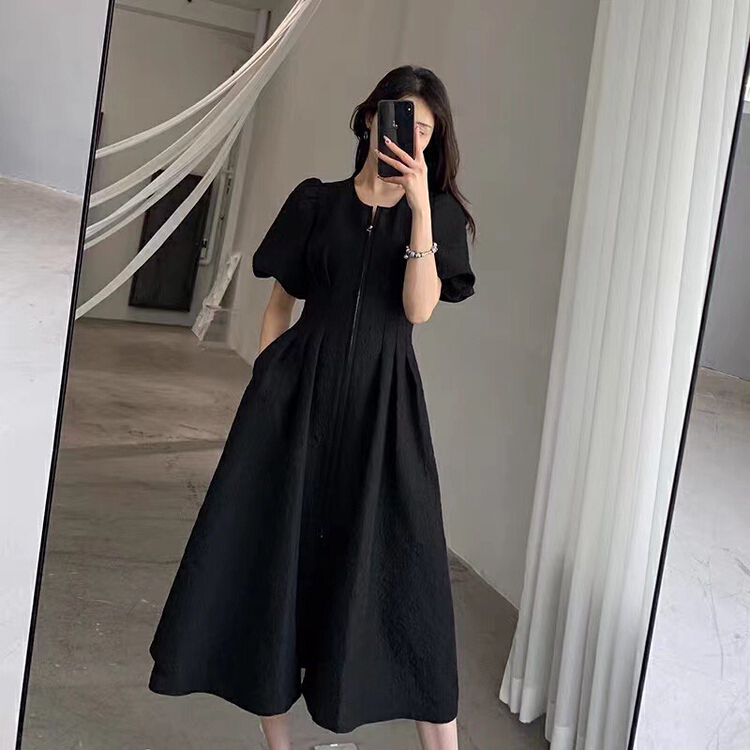[S. childhood] temperament Hepburn Goddess Dress 6670# hjy