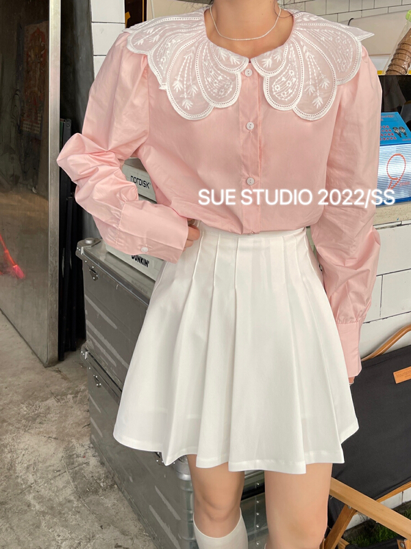 New year in early spring! [Sue studio] fashion pleated versatile skirt n99952# ZSY