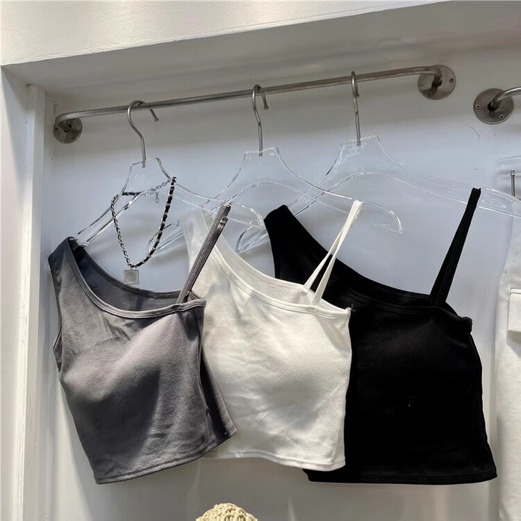 In early summer! [77.shop] Korean version versatile solid color vest / sling 0003\wtt