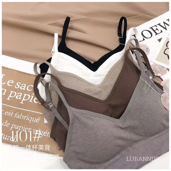 [Yaya] simple and versatile fixed cup beautiful back underwear 1101# WY